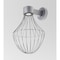 Besa Lighting Sultana Flare Wall Sconce, Silver Finish, 1x4W LED SULTANA-F-WALL-LED-SL - alternate 1